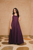 DUSKY BERRY DRESS