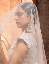 Pearl Scaloop Lehenga