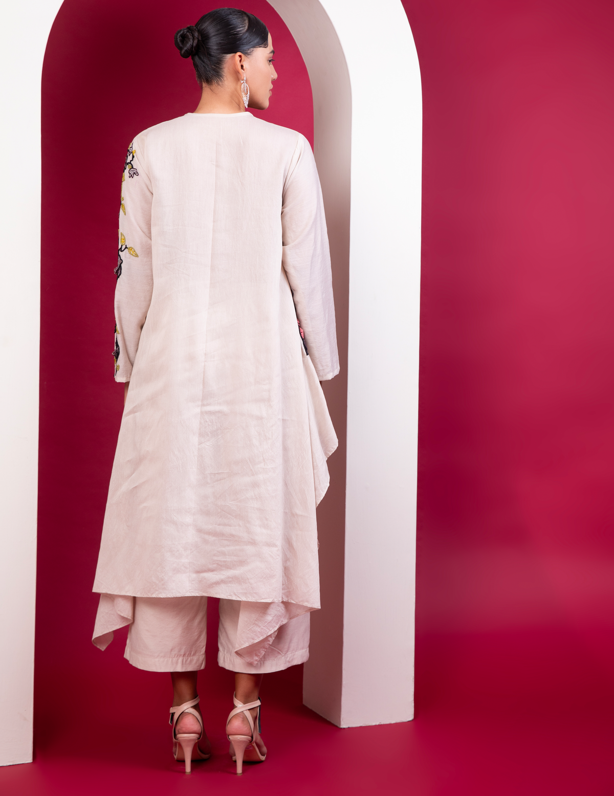 Boho Style Hi-Low Shirt Trouser Soiree