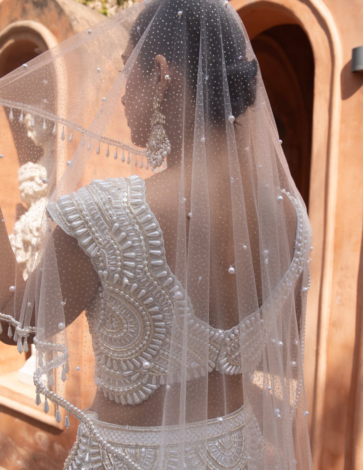 Pearl Scaloop Lehenga