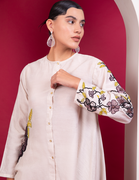 Boho Style Hi-Low Shirt Trouser Soiree