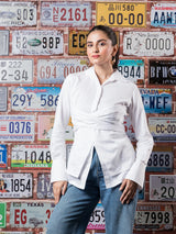White Fitted Shirt