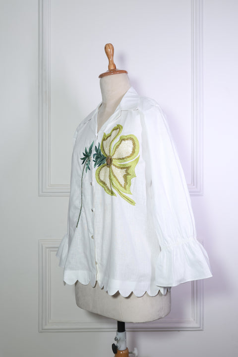 White Linen Shirt