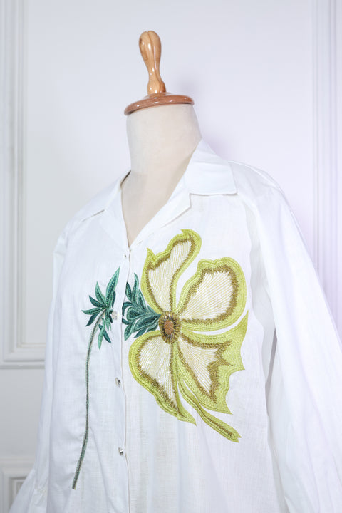 White Linen Shirt