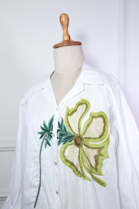 White Linen Shirt