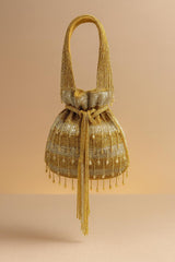 Golden And Silver Gleam Potli