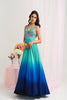 Turquoise Ocean Elegance Gown