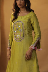 Herbal Garden Embroidered Suit Eet