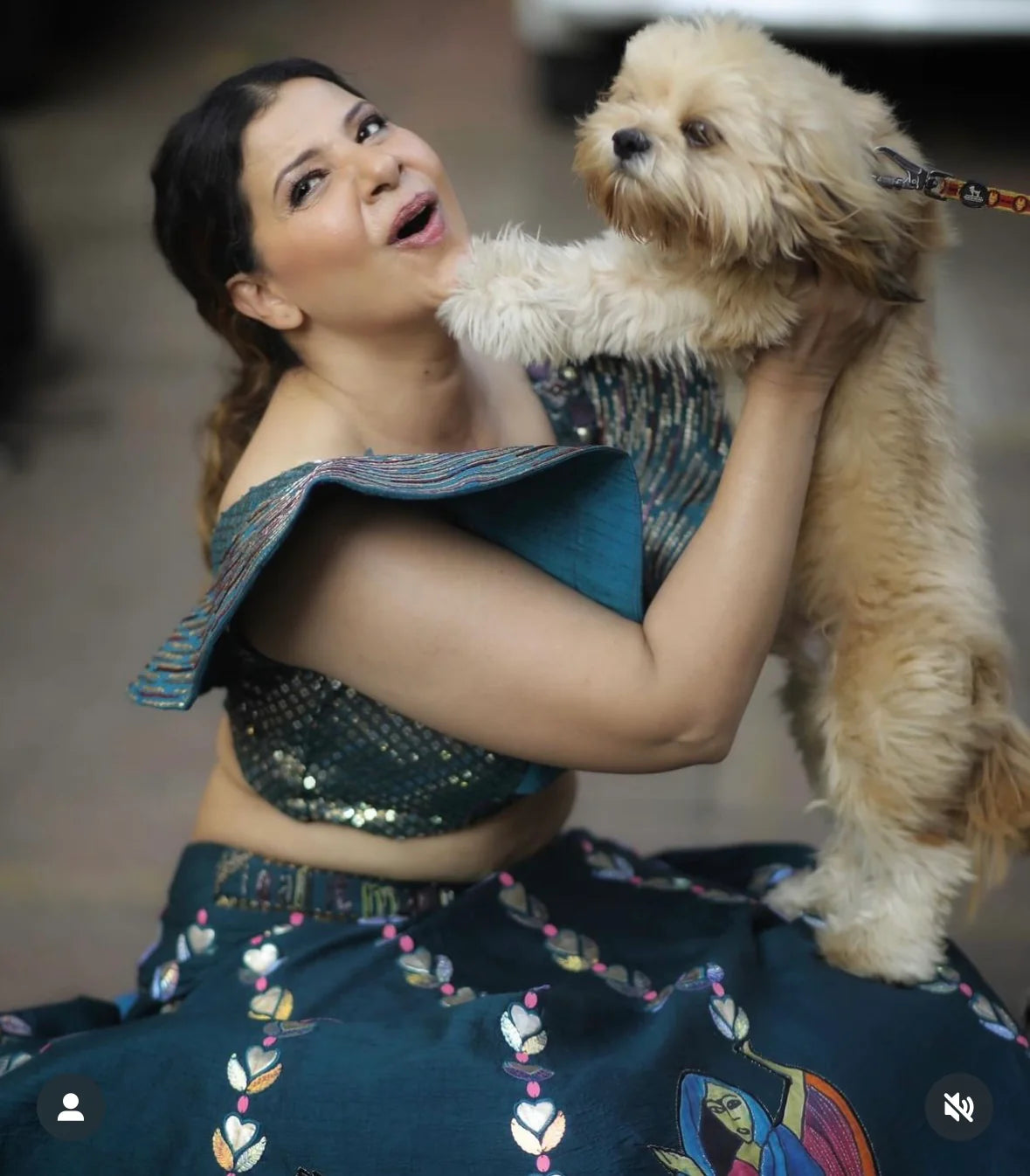Sambhavna Seth In Modern Baraat Lehnga
