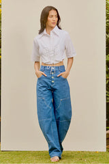 Ivy Lace-Up Shirt