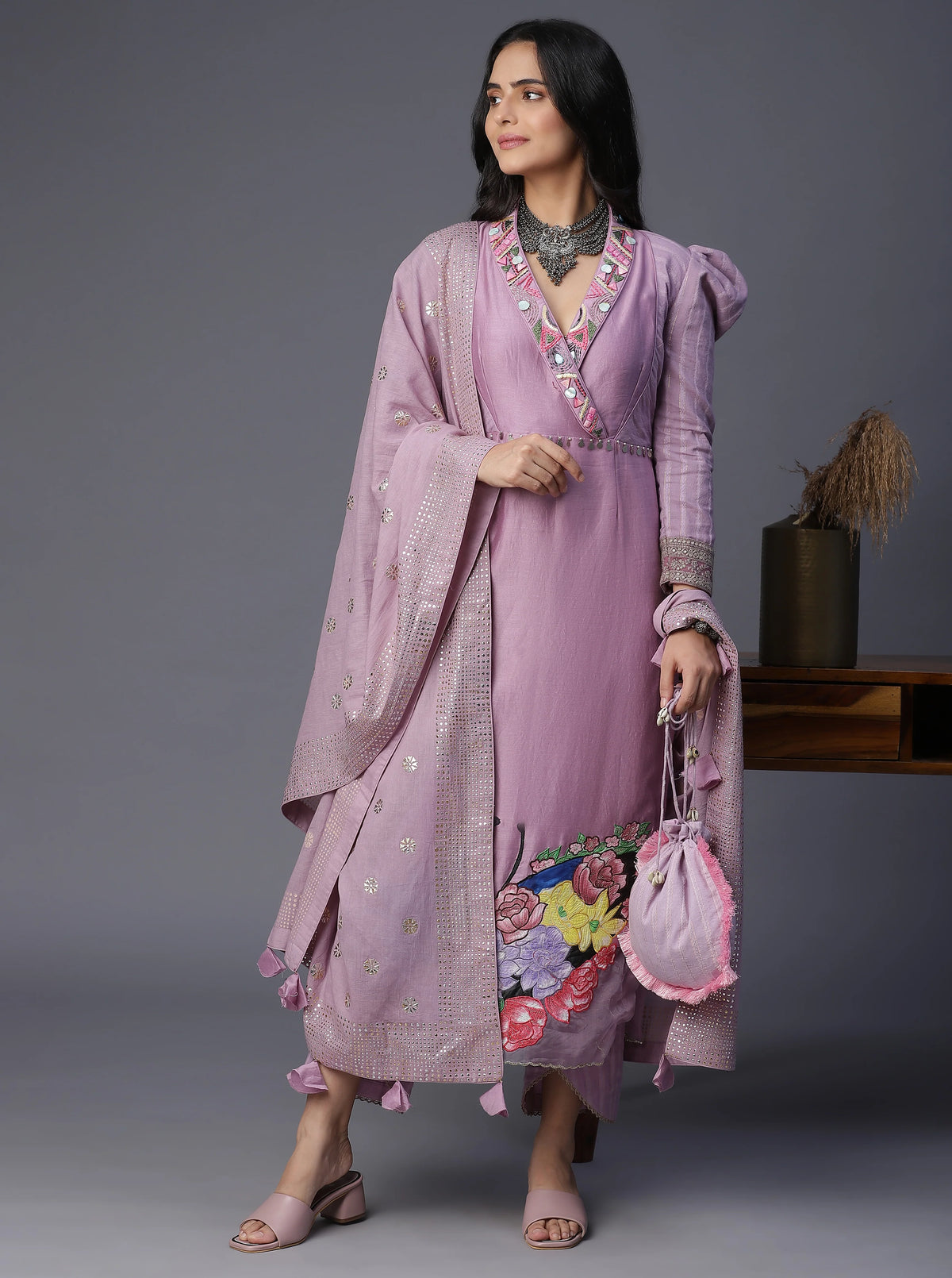 Butterfly Handpainted Suit Set