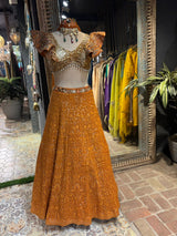 Amber Orange Shine Ensemble