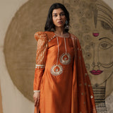 Burnt Orange Bali Suit