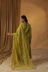 Herbal Garden Embroidered Suit Eet