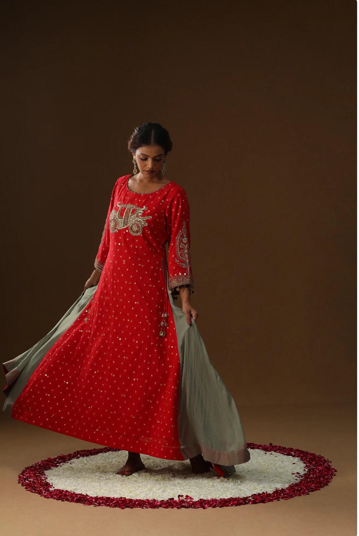Laal Sindoor Saaj Suit Set