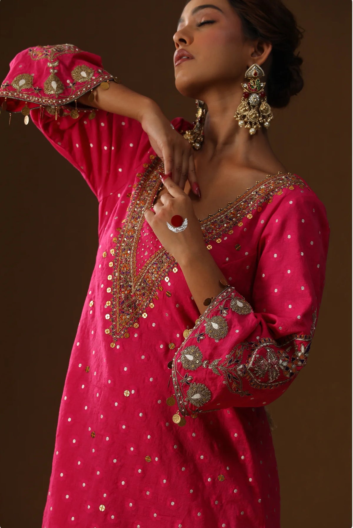 Gulabi Noor Embroidered Suit Set