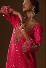 Gulabi Noor Embroidered Suit Set
