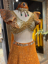 Amber Orange Shine Ensemble