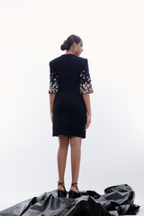 Multicolor Quirky Sleeved Dress
