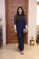Navy Blue Co-ord Set