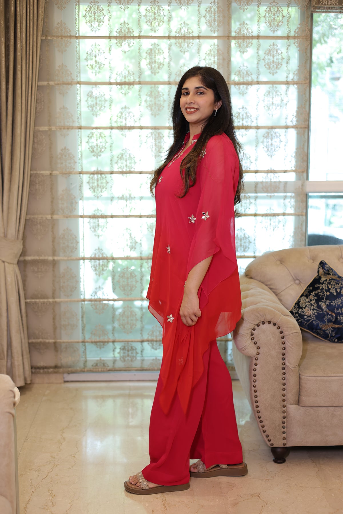 Ombre Kaftan Set