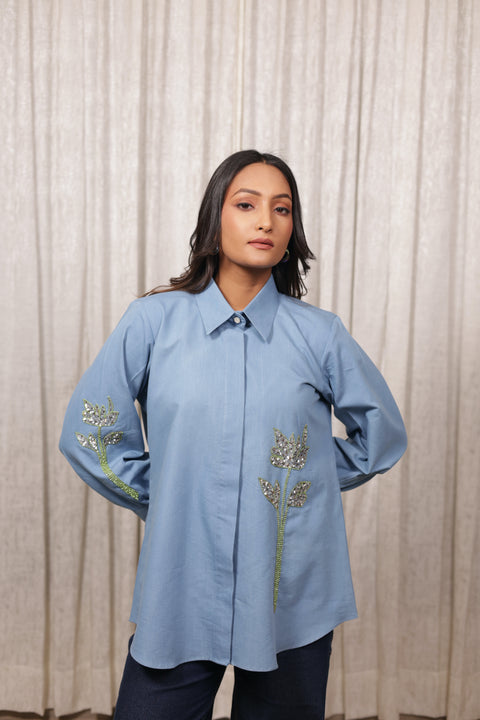 Denim Blue Shirt