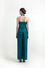 Skye Co-ord Set in Crystal Teal
