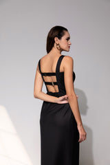 Sweetheart Gown in Midnight Noir