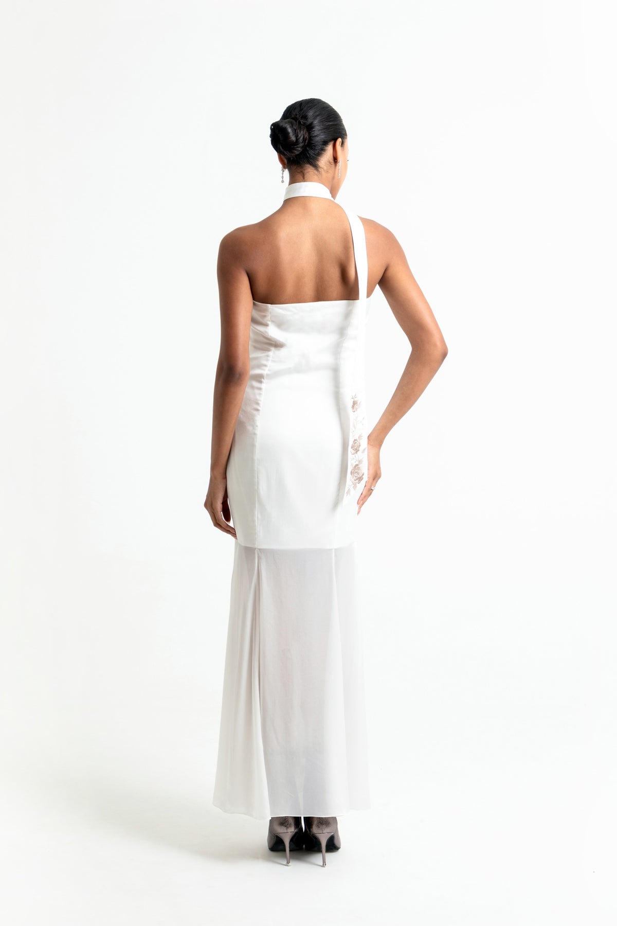 Strapless Sweetheart Shirt Dress