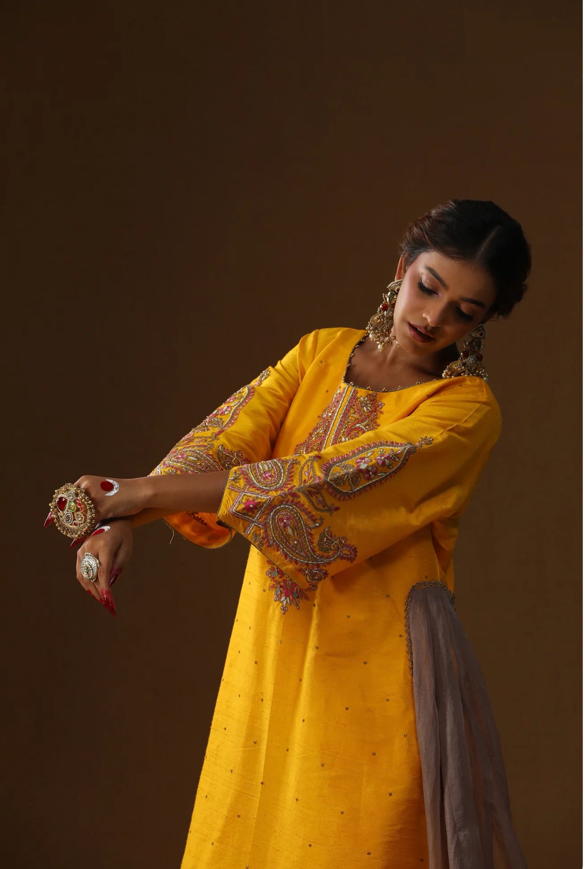 Amar Ishq Embroidered Suit Set