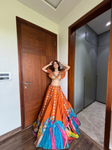 Vanshika Gaba In Modern Baraat Lehnga