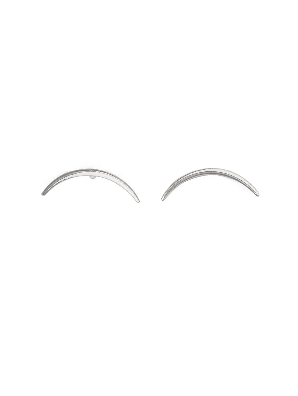 Silver Arch Earrings