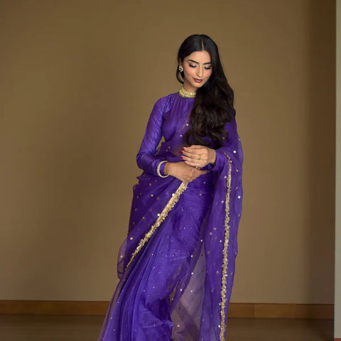 Sitara - E - Noor Saree