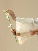 Ivory Handpainted Kurta Suit Set