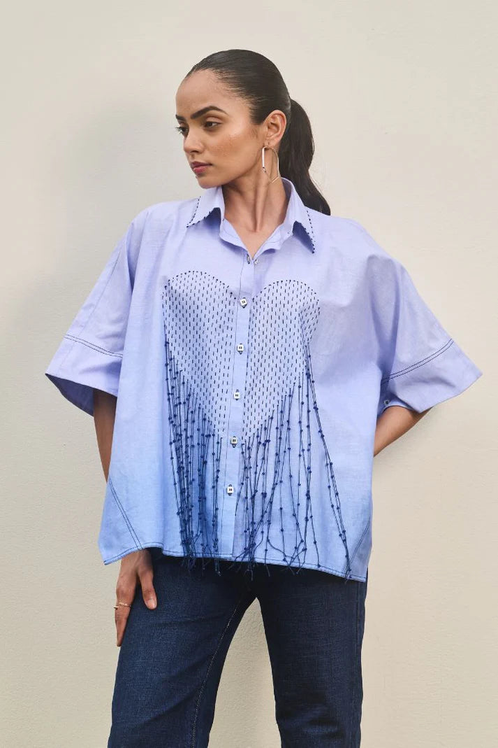 Heartstrings Ombre Cape