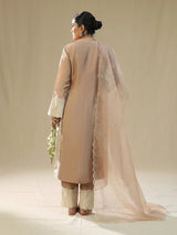 Rose Gold Handpainted Suit Set