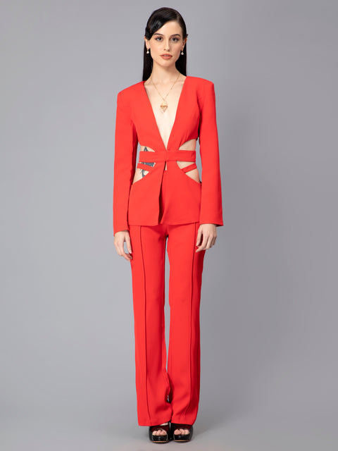 Blossom Blazer Pants Set