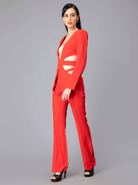 Blossom Blazer Pants Set