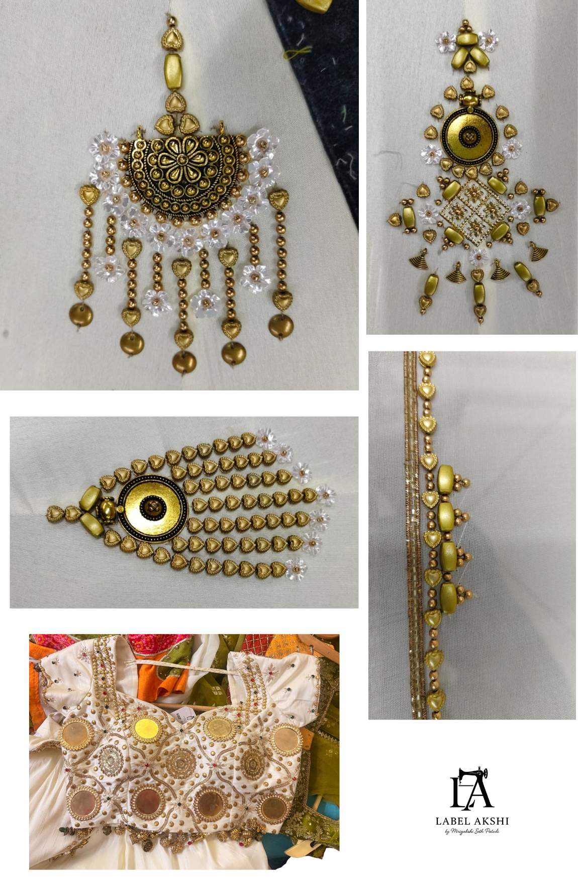Ivory Jwellery Lehenga Set