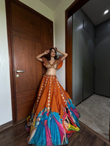 Vanshika Gaba In Modern Baraat Lehnga