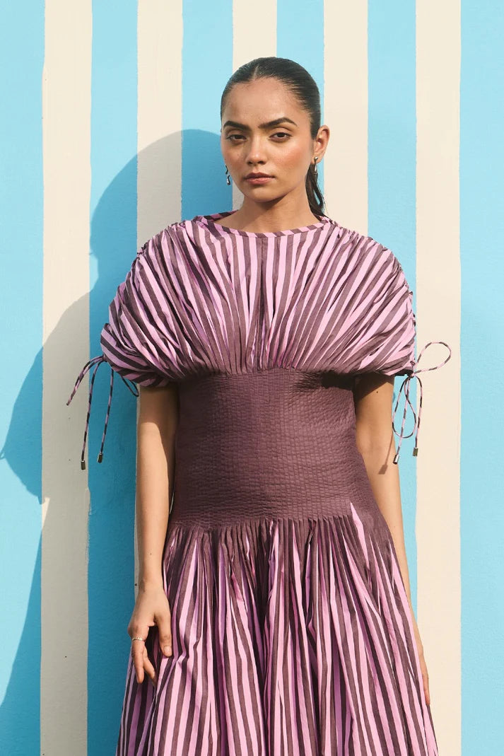 Striped Echo Dress