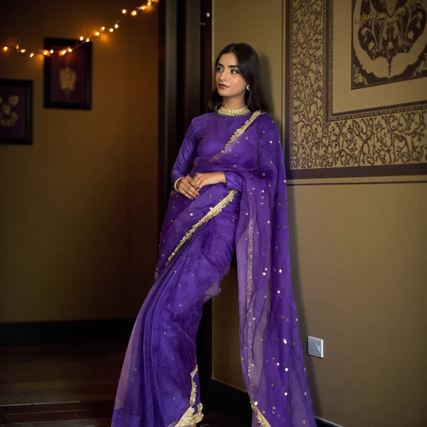 Sitara - E - Noor Saree