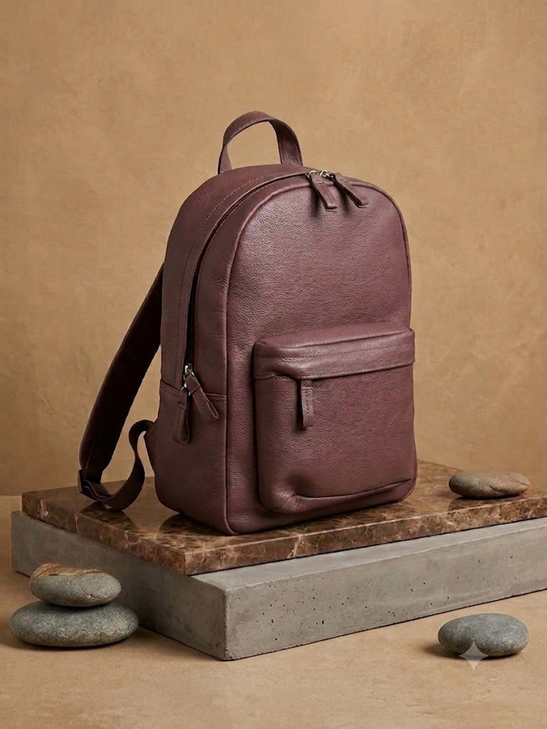 The Pebbled Backpack
