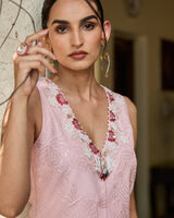 Noor Draped Skirt And Top Set