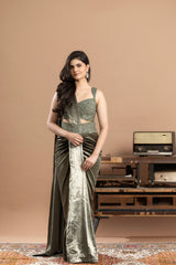 Velvet Saree