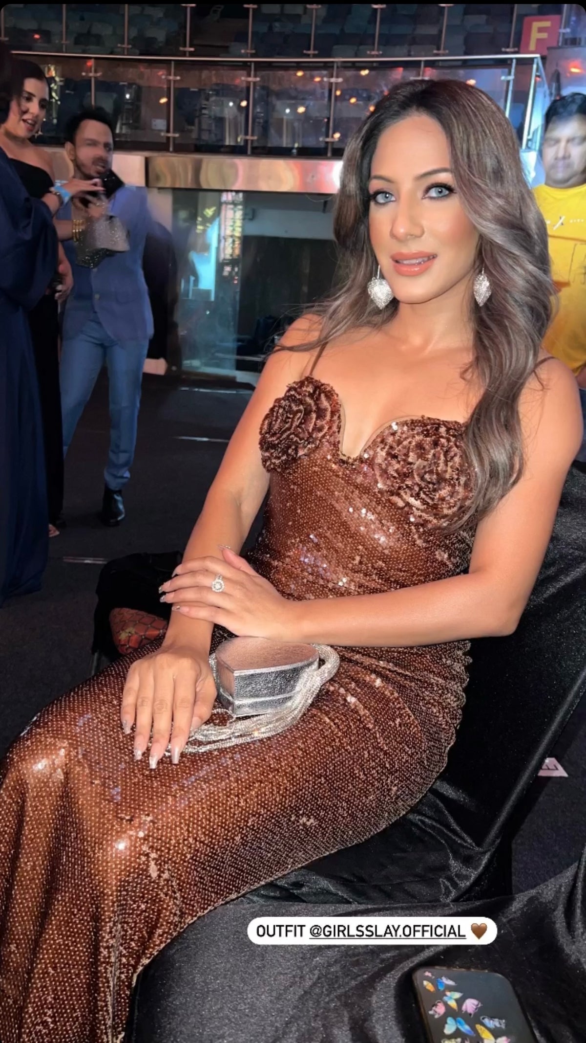 Chocolate Dreams Sequin Dress