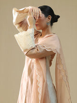 Rose Gold Handpainted Suit Set