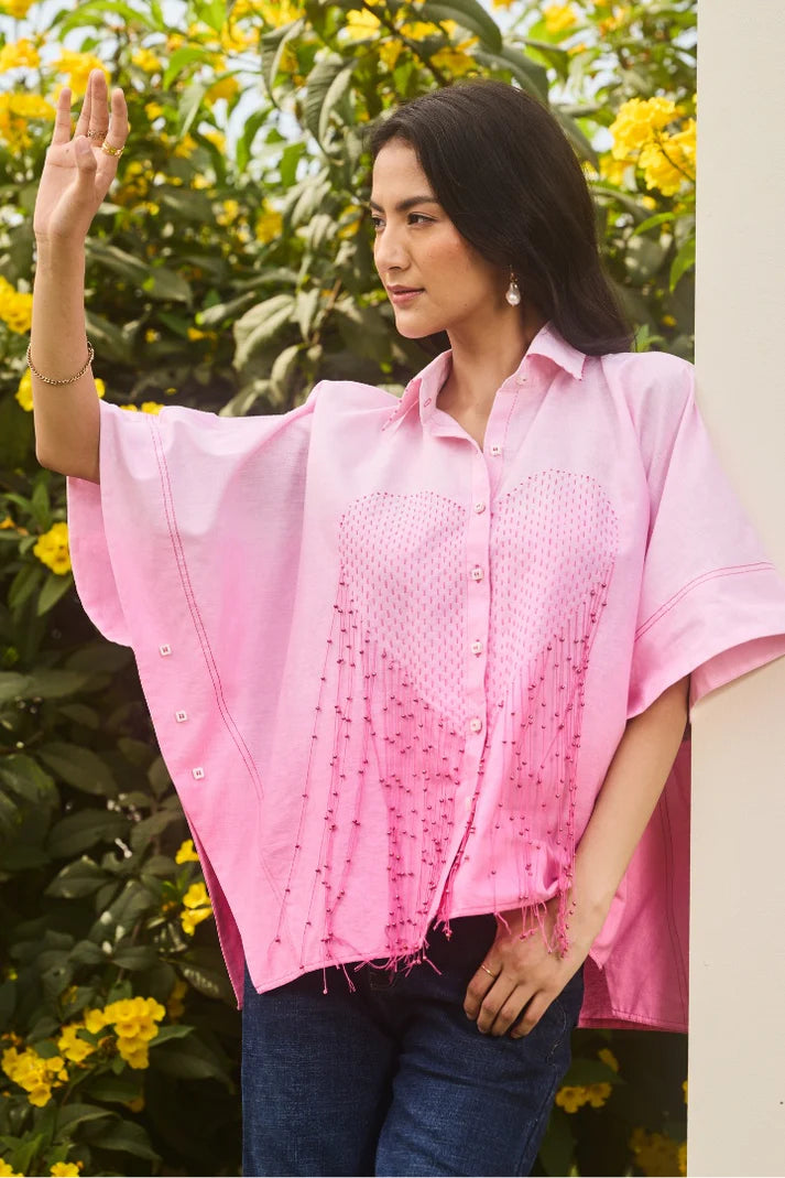 Heartstrings Ombre Cape