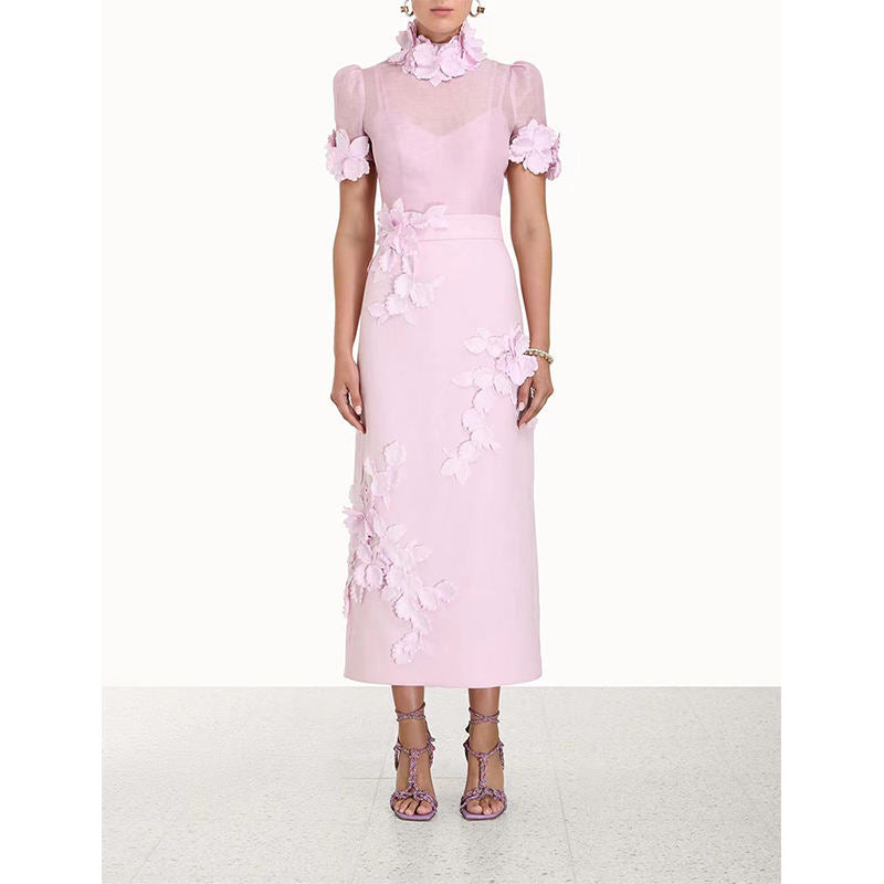 Floral Drama Two Piece Set