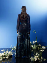 Shirt + Corset Belt + Bias Cut Pant